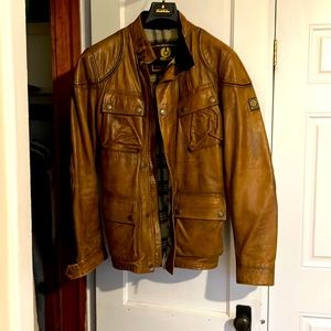 Belstaff Panther Leather Jacket